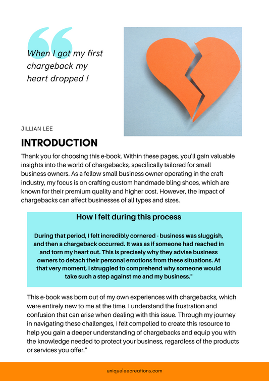 Small business owners guide to handling chargebacks e-book