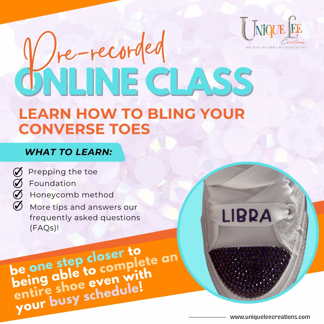 Bling toe course - UniqueLeeCreations