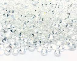 Clear transparent resin rhinestones