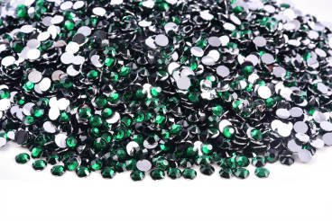Dark Green ( Emerald resin rhinestones) - UniqueLeeCreations