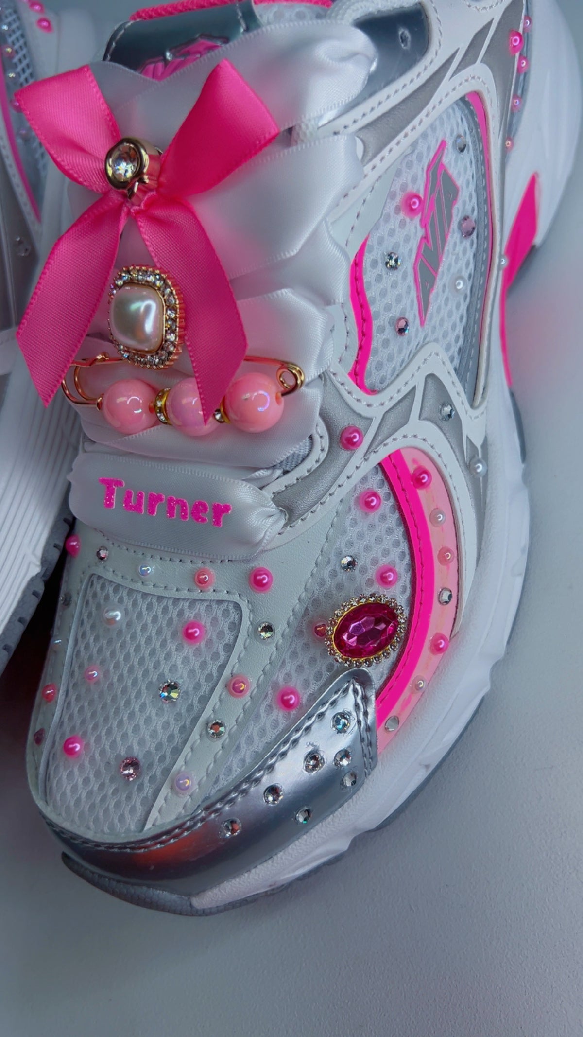 Custom sneakers with charms