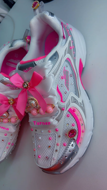 Custom sneakers with charms