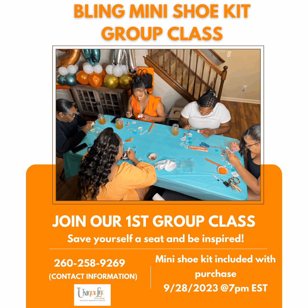 Virtual mini shoe group class