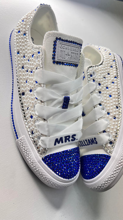 Wedding bling shoes