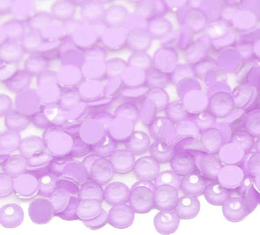 Violet Neon Rhinestone Glass