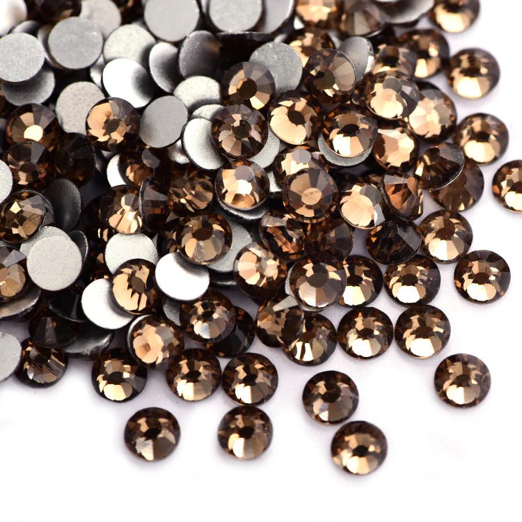 Brown ( Smoked Topaz glass rhinestones) – UniqueLeeCreations