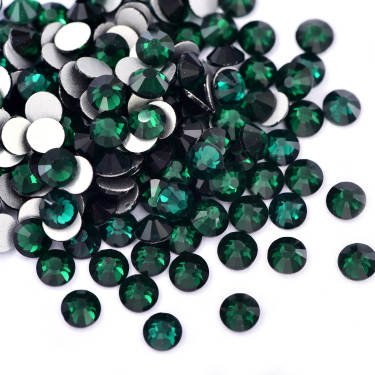 Dark Green (Emerald glass rhinestones) - UniqueLeeCreations